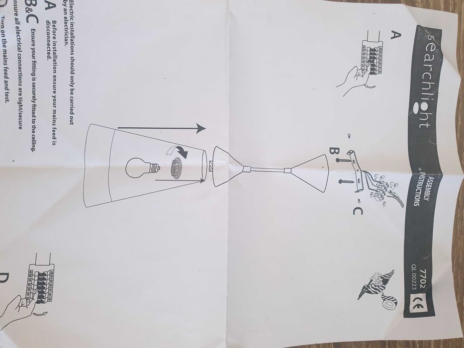 Komplet lamp sufitowych