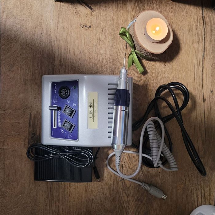 Лампа для просушування гель-лака та фрезер