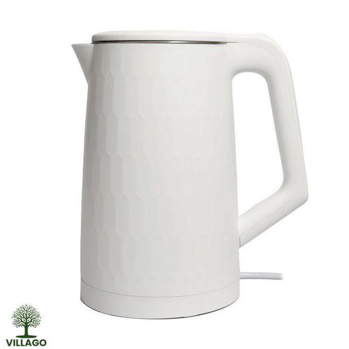 NOWY CZAJNIK Villago Elektryczny 1.8l 1500W bezprzewodowy biały