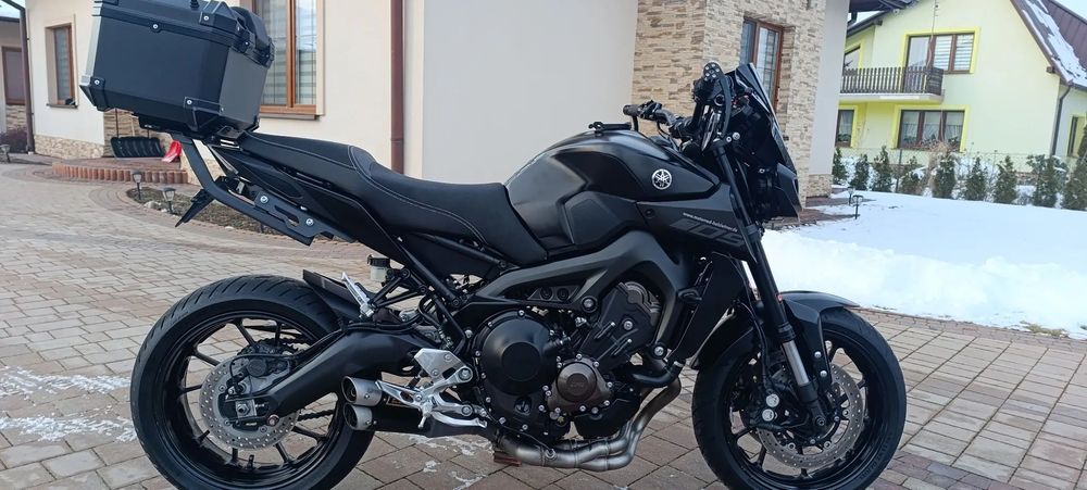Yamaha MT 09 ABS/TC 36t.km-Pełne ASO IXIL Kanapa LEDY Kufer Full-WILBERS-Kozak !