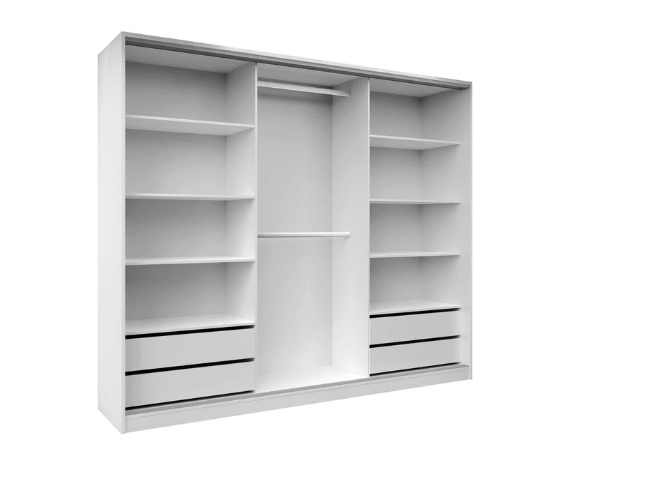 150x205x56 Szafa przesuwna Silver Sonoma