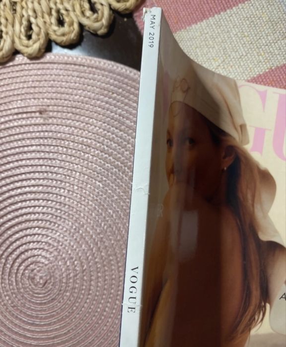 Vogue magazyn z Kate Moss na okładce, unikat