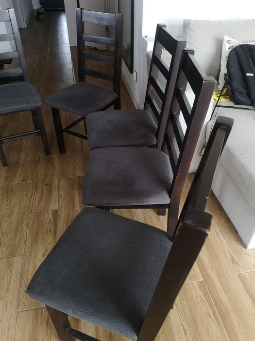 Krzesła  6 sztuk do jadalni salonu
