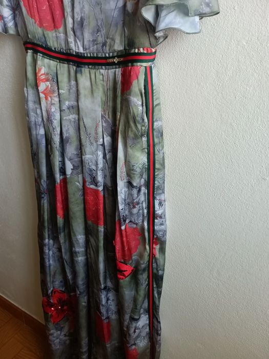 Vestido comprido Sahoco