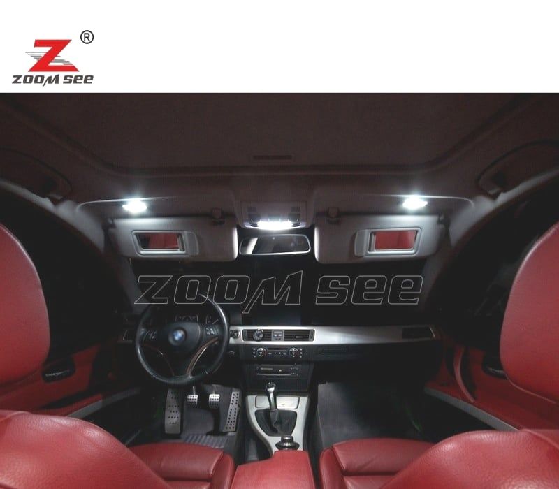 KIT COMPLETO DE 19 LÂMPADAS LED INTERIOR BMW SERIE 3 E93 320I 325I 330D 330I 335I M3 06-13