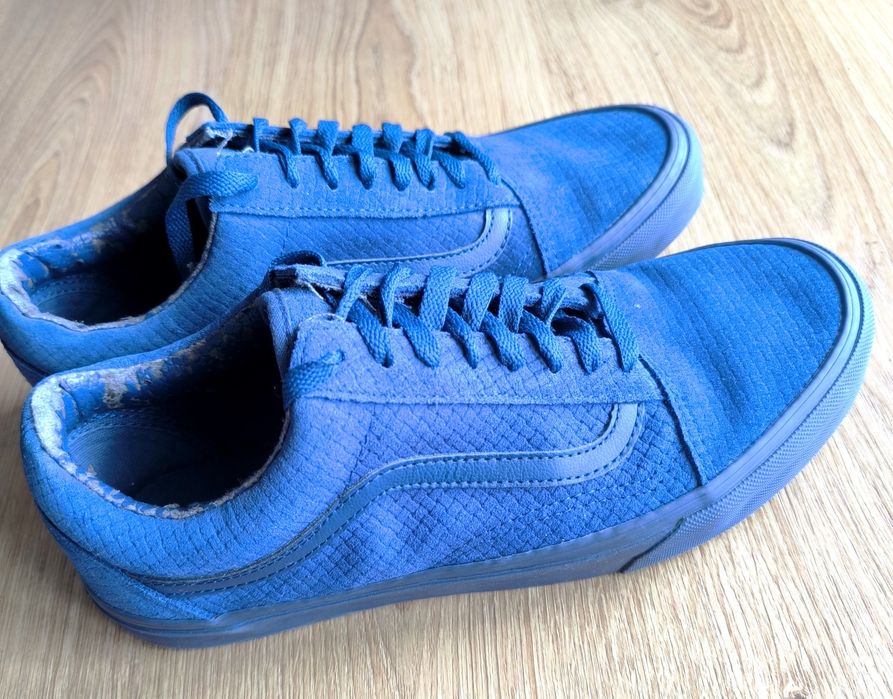 Vans 42,5 azul oportunidade