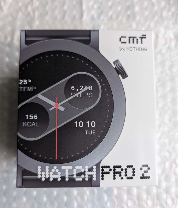 Amoled GPS 60 Hz CMF by Nothing Watch Pro 2 Global Version Dark grey