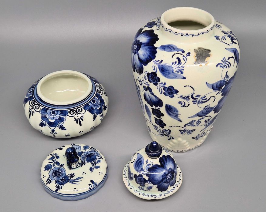 Delft Blue cukiernica wazon Made in Holland vintage