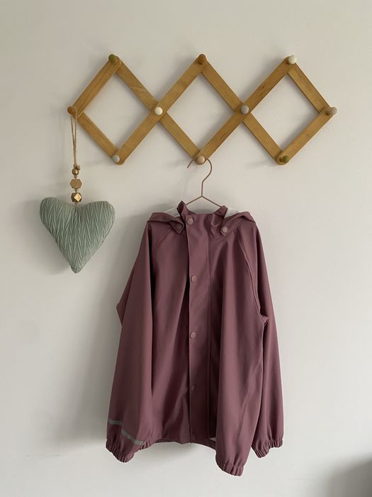 Kurtka gumowana 134 name it przeciwdeszczowa liliowa fioletowa j newbi