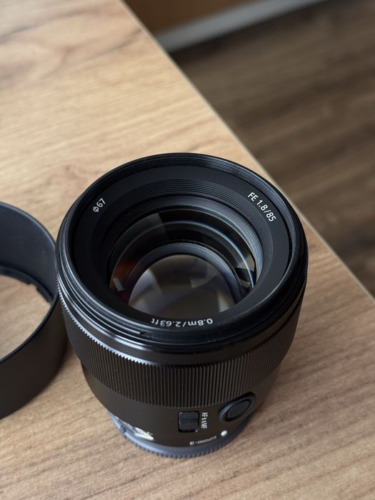 Обʼєктив Sony 85 mm 1.8