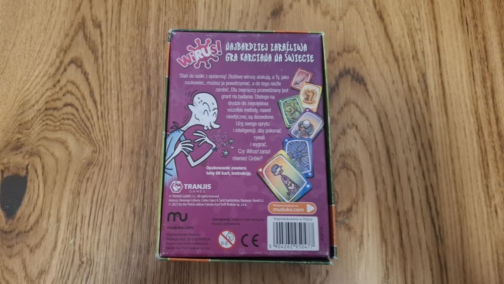Gra karciana wirus