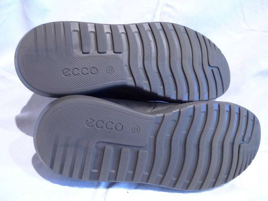 ECCO r.44/29cm Buty skórzane wsuwane półbuty mokasyny