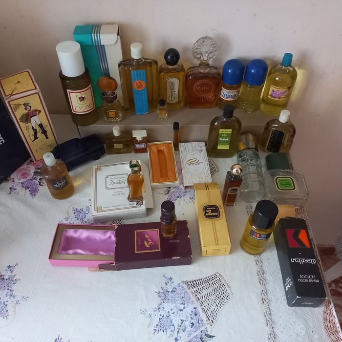 Одеколон и духи СССР от дзинтарс  и других фабрик