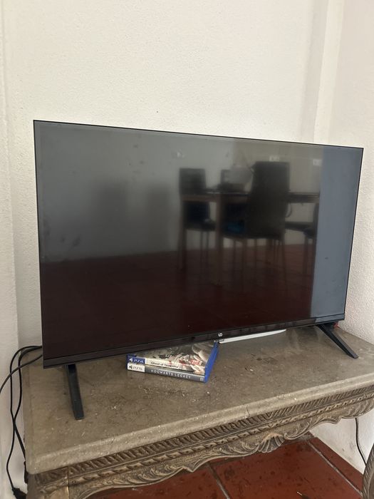 Vendo televisao e comando