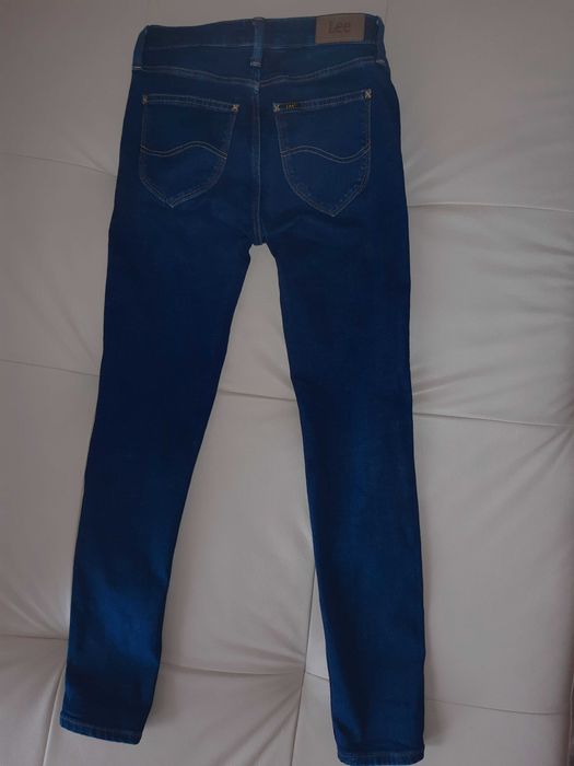 LEE JODEE Damskie Spodnie Jeanowe rurki DARK CLEMENT  W27 L31