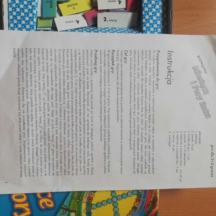 Puzzle Bob budowniczy plus gra cztery pory roku