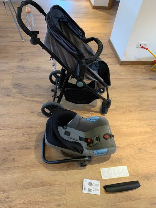 Carrinho bebé 0-13Kg - Trio KINDERKRAFT JULI 3 em 1