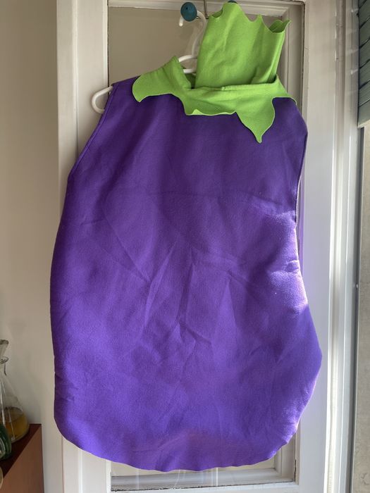 Diafarce de Beringela para Criança