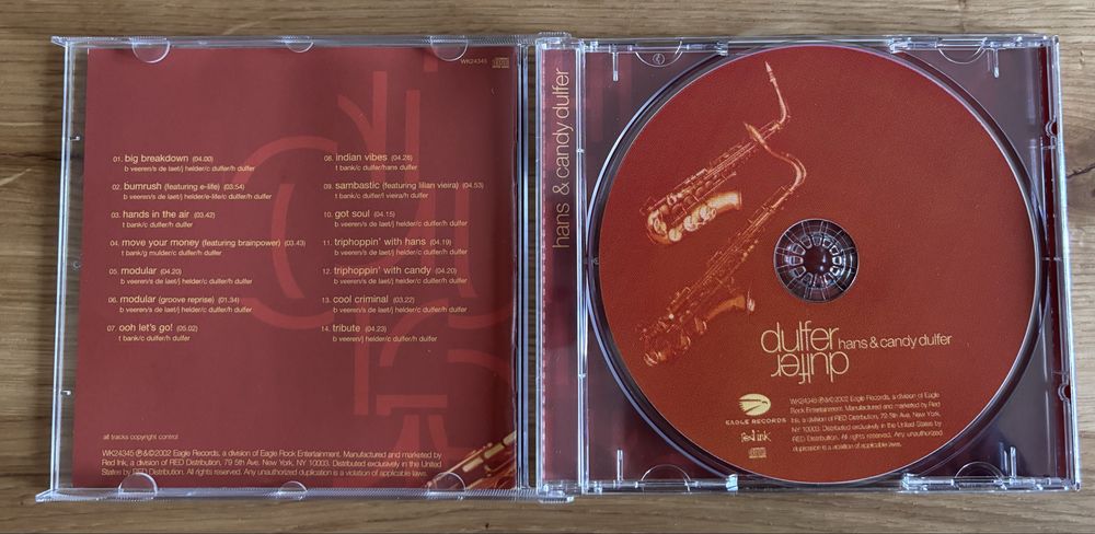Hans & Candy Dulfer „Dulfer Dulfer” CD