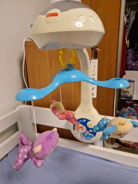 Karuzela nad łóżeczko Fisher price z projektorem