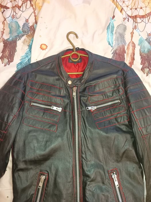 Kurtka skórzana biker RockandBlue M