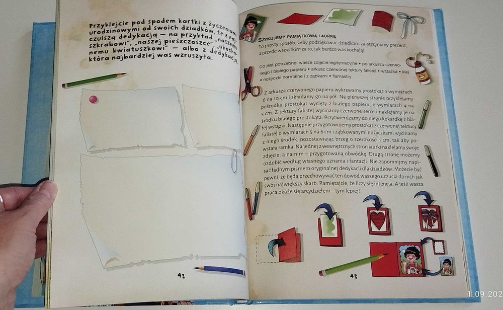 Księga dziadków i wnuków - Gwiazdka - prezent