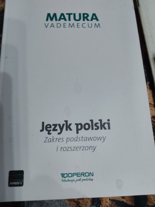 Matura Vademecum język polski, zakres podstawowy i rozszerzony