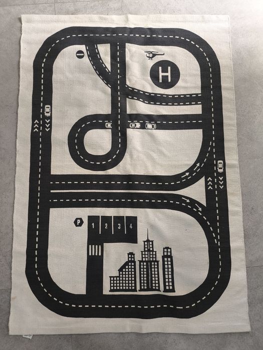 Dywanik tor do pokoju dziecięcego 90x150