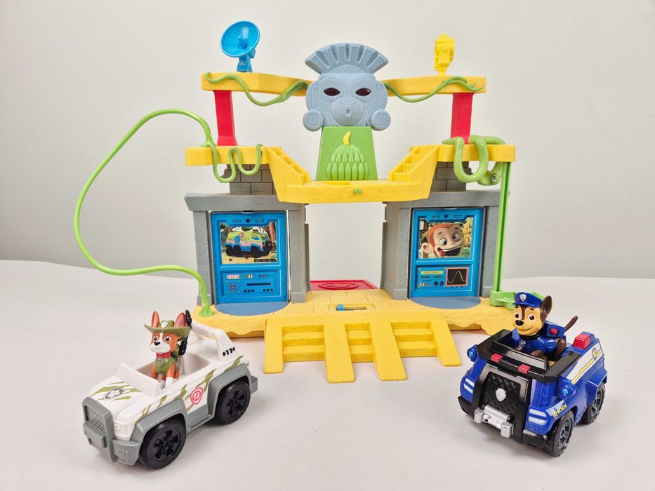 Щенячий Патруль - База в Джунглях + Машинка Гонщика. Paw Patrol Jungle