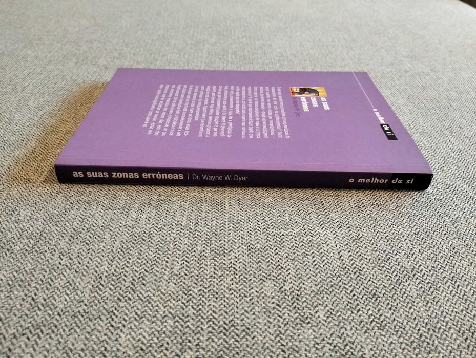 Livro "As suas zonas erróneas" de Wayne W. Dyer