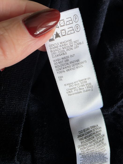 Autograf męski sweter 100 % merino wool Xl