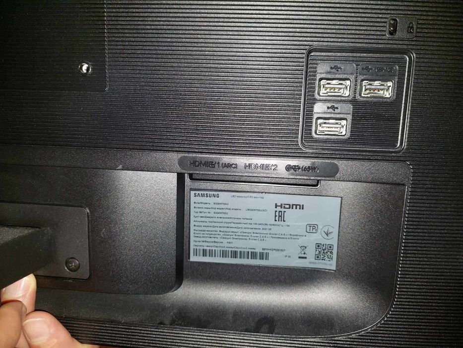 Монітор, монитор (смарт ТВ, smart TV) Samsung,Самсунг) 32 дюйма