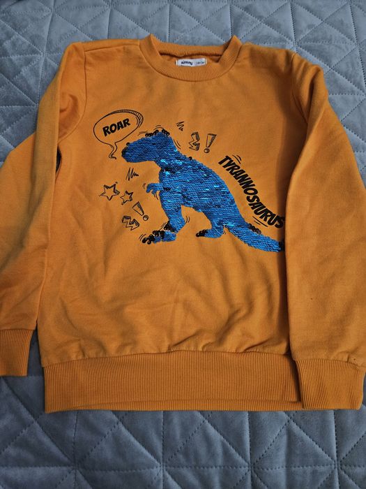 Zestaw bluza chłopięca smyk, primark, ...128