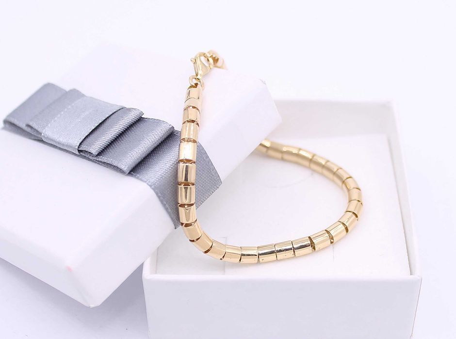 Złota bransoletka p.585/5,57g