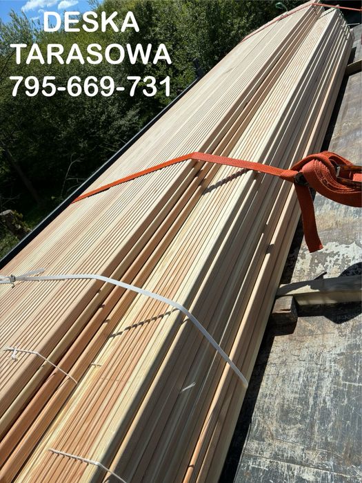 Deska Tarasowa Modrzew 28/145mm Najtaniej ! Dostawa !