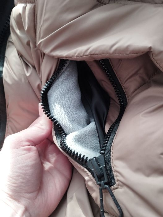 Теплюща подовжена куртка на зріст 152 см