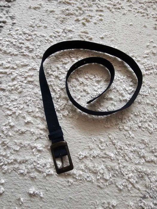 Granatowy pasek do talii XS