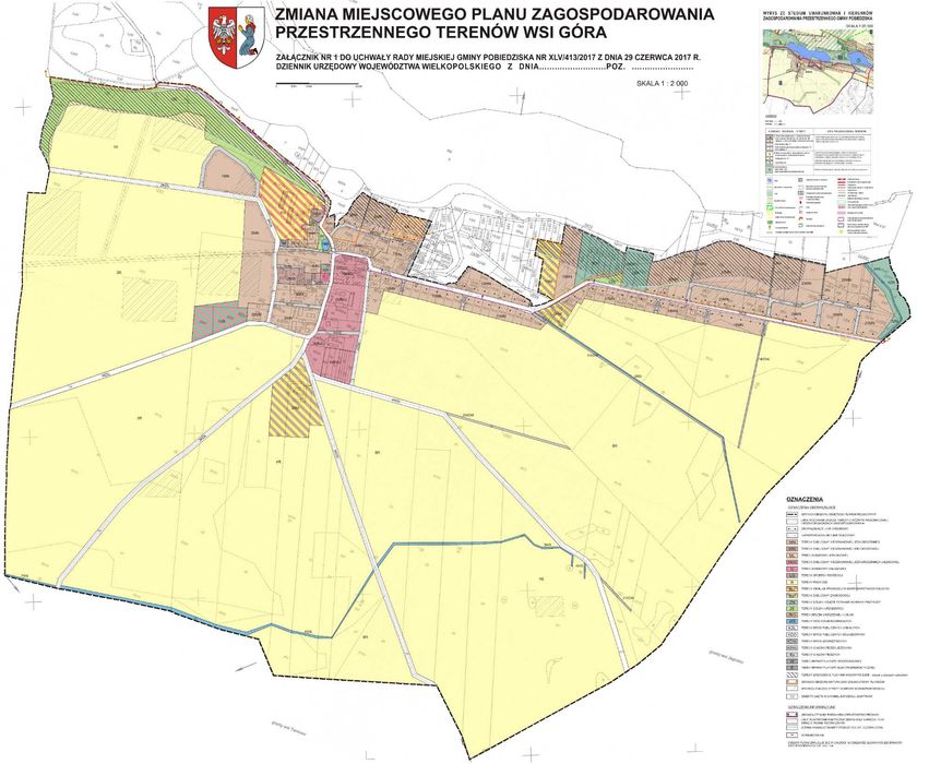 Działka budowlana, jezioro - miejscowość Góra, gmina Pobiedziska