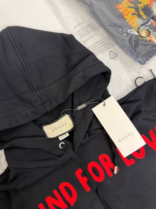 ( ВЖЕ В УКРАЇНІ) Худі Gucci Blind for love тігруіні Гучі Гуччі