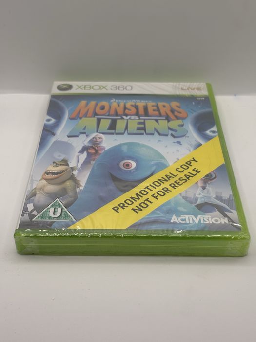 [ENG NOWA] Unikat - Promo Copy Monsters vs Aliens Xbox 360