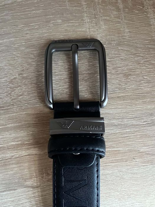 Skórzany Pasek Męski Armani