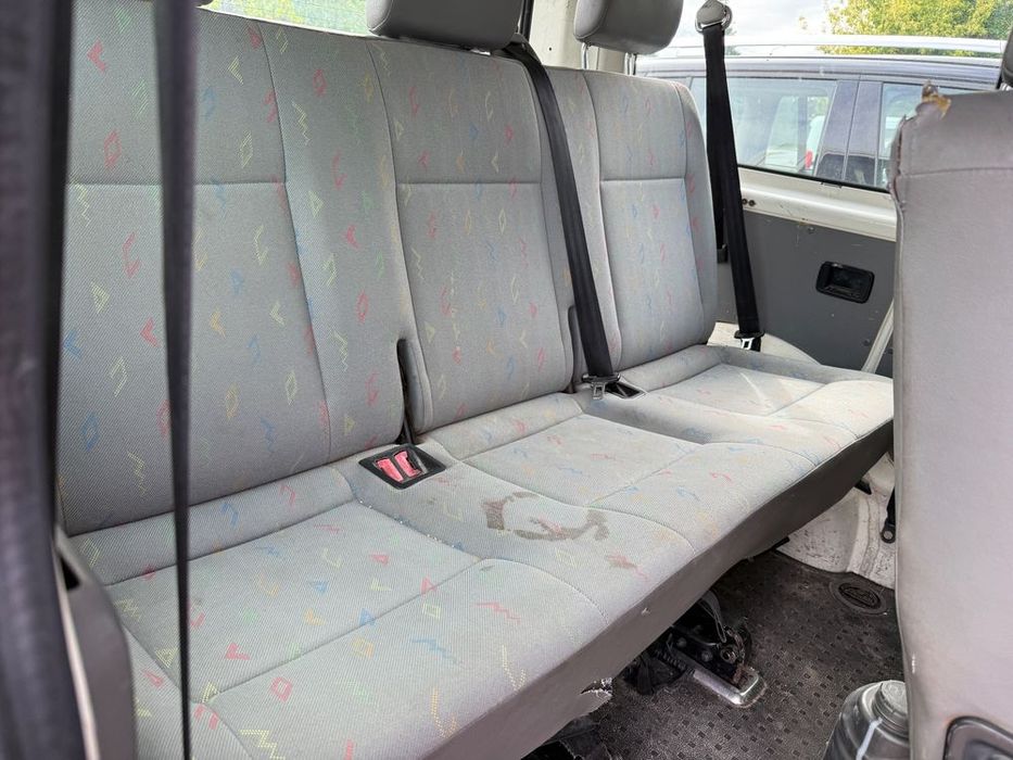 vw t5 t6 fotel kanapa trójka składana 3 rząd kompletna