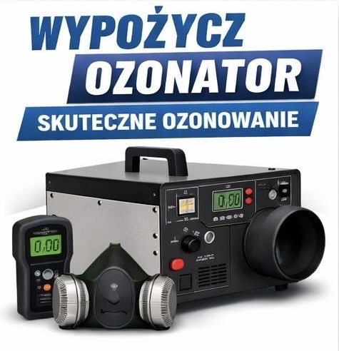 Wypożycz ozonator – SKUTECZNE ozonowanie aut, mieszkań i pomieszczeń