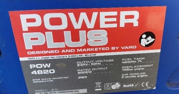 Генератор на 2000w , не рабочий