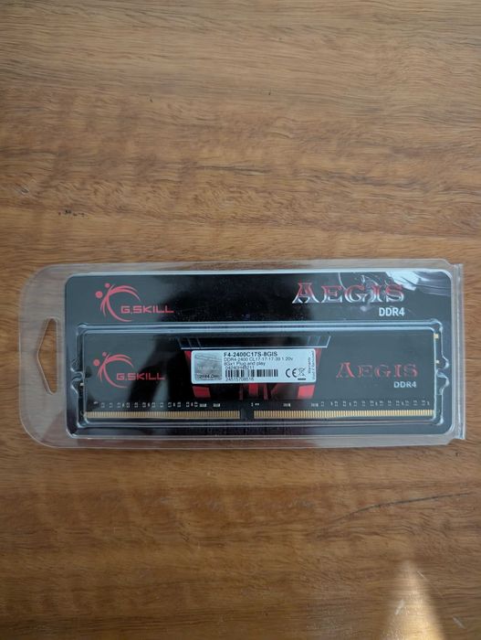 Memória Ram DDR4 1x8GB 2400Mhz G.Skill