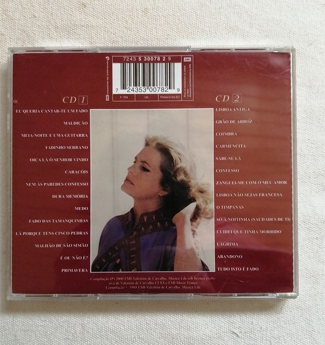 3 CDs Amália Rodrigues