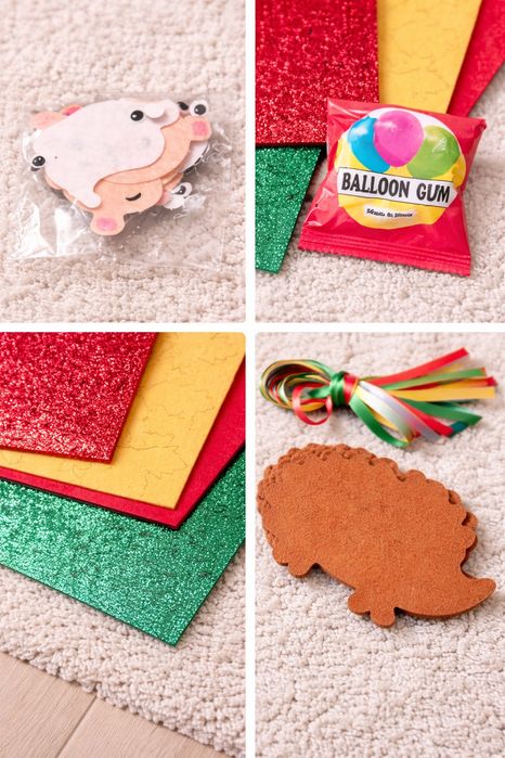 OKAZJA Zestaw kreatywny 3+  Pianki brokatowe + jeżyk NOWY