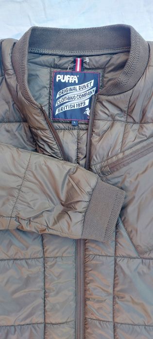 Оригинальная стеганая куртка-бомбер Puffa The Original Duvet Clothing