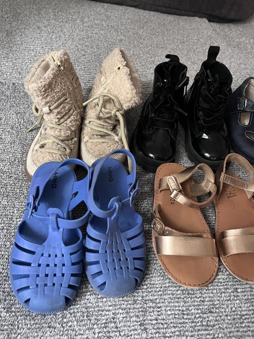 Дитяче взуття на дівчинку весна літо зима зара Zara mango Манго hm