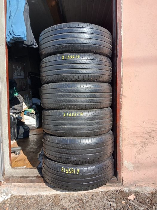 Резина 215 55 17 2021-20г Michelin primacy-4 50% цена за штуку